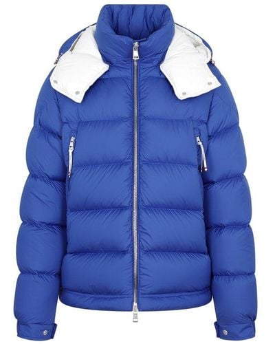 Moncler Poirier Down Jacket Wintercoat - Blue