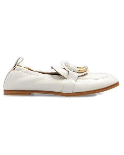See By Chloé Hana Braided Loafers - White