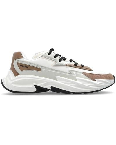Balmain 'run-row' Sports Shoes, - White