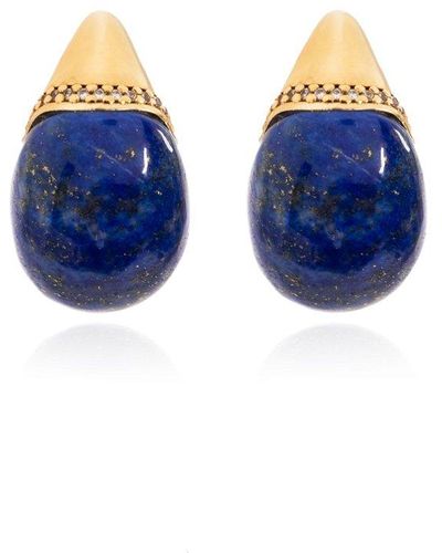 Bottega Veneta Drop-shaped Earrings, - Blue