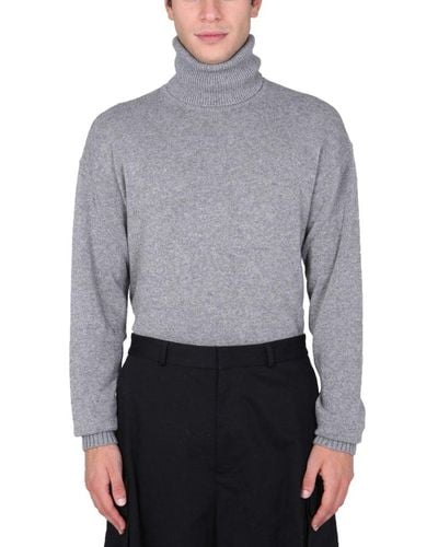 Off-White c/o Virgil Abloh Turtle Neck Sweater - Grey
