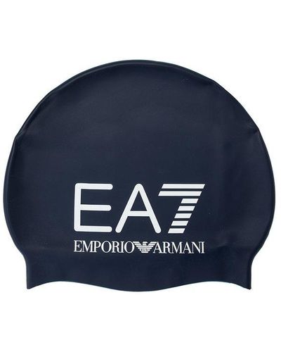 EA7 Swimming Cap With Logo - Blue