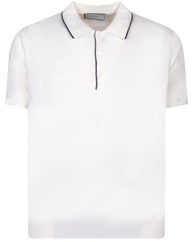 Canali T-Shirts - White