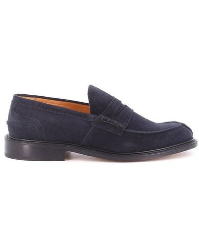 Tricker's James Penny Loafers - Blue