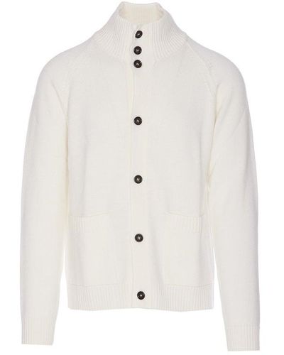Paolo Pecora Button-up Knitted Cardigan - White