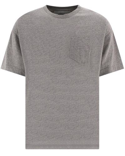 Givenchy T-shirt With Label - Grey