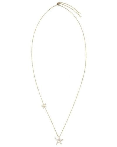 Apm Monaco Seastar Embellished Necklace - Metallic