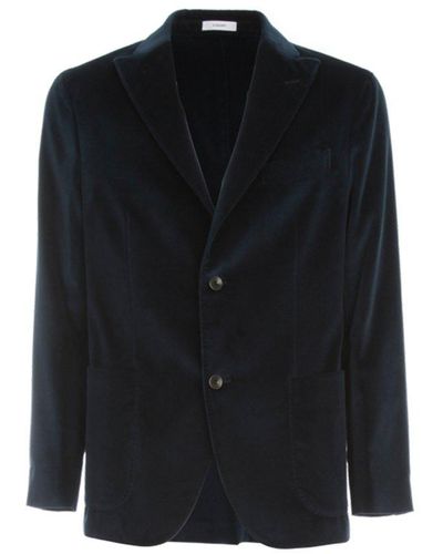 Boglioli Cotton Velvet Jacket Clothing - Black