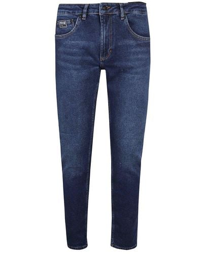 Versace Straight-leg Jeans 5 Pocket - Blue