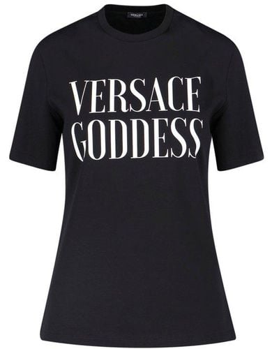 Versace T-shirts for Women | Black Friday Sale & Deals up to 75% off | Lyst