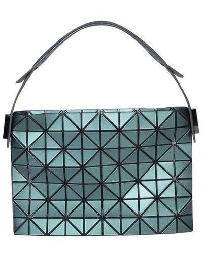 Bao Bao Issey Miyake Geometric-panelled Top Handle Bag - Blue