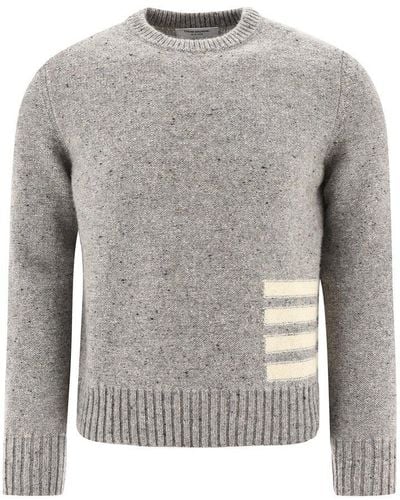 Thom Browne "4-bar" Sweater - Gray
