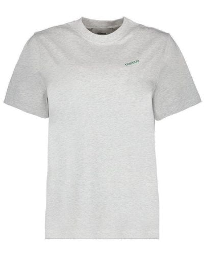 Coperni Logo Boxy T-shirt - Gray