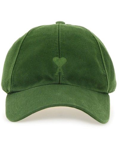 Ami Paris Adc Logo Baseball Hat - Green