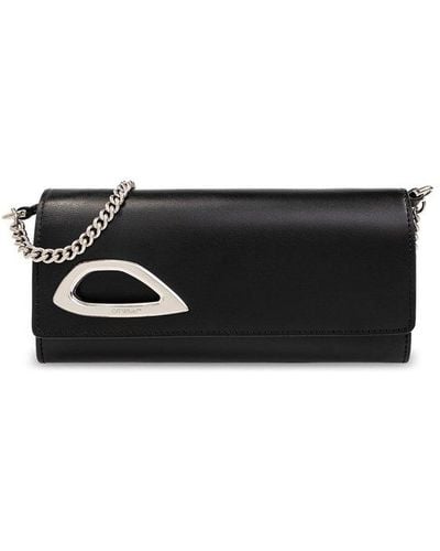Off-White c/o Virgil Abloh Clam Wallet-on-chain - Black