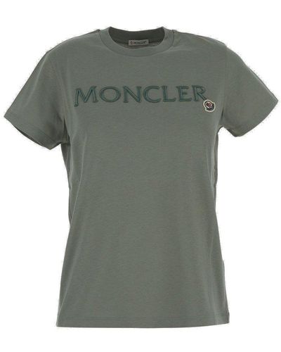 Moncler Logo T-Shirt - Green