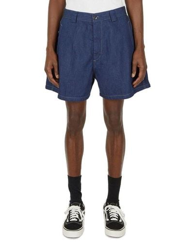 Levi's Wide-leg Denim Shorts - Blue