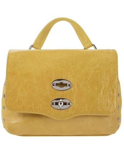 Zanellato Small Postina Foldover-top Tote Bag - Yellow