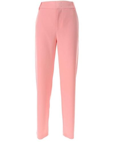 Moschino Jeans Wide-leg Tailored Pants - Pink