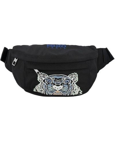 KENZO Kampus Tiger Belt Bag - Black