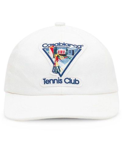 Casablancabrand Hat With Logo - White
