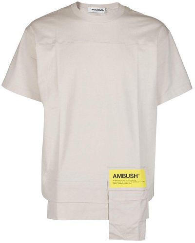 Ambush Waist Pocket T-shirt - Natural