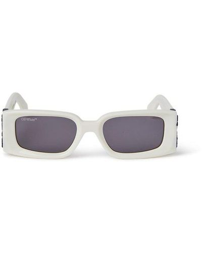 Off-White c/o Virgil Abloh Rectangle Frame Sunglasses - White