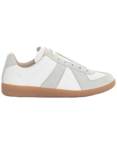 Maison Margiela Replica Lace-up Sneakers - White