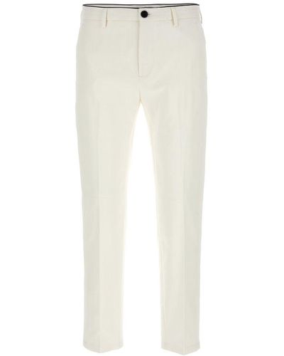 Department 5 Straight Leg Prince Trousers - White