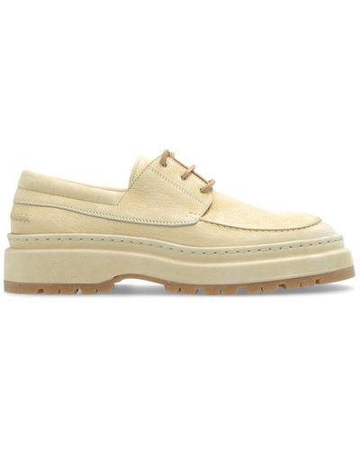 Jacquemus Double Boat Shoes - Yellow