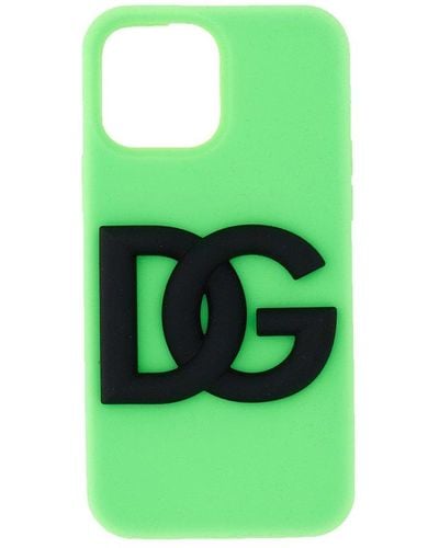 Dolce & Gabbana Iphone 13 Pro Max Cover - Green
