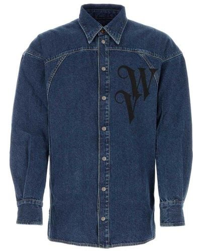 Vivienne Westwood Camicia - Blue