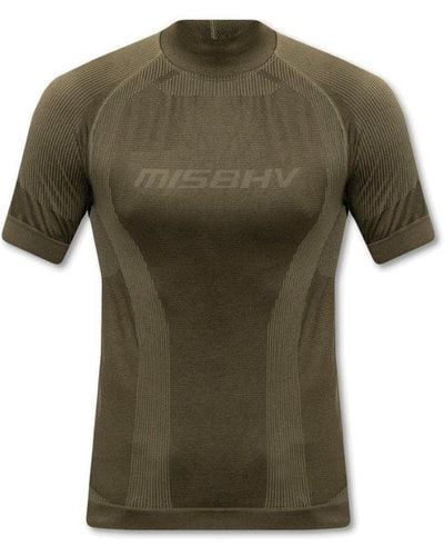 MISBHV Training Top With Logo, - Green