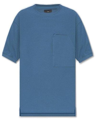 Y-3 Oversize T-Shirt - Blue