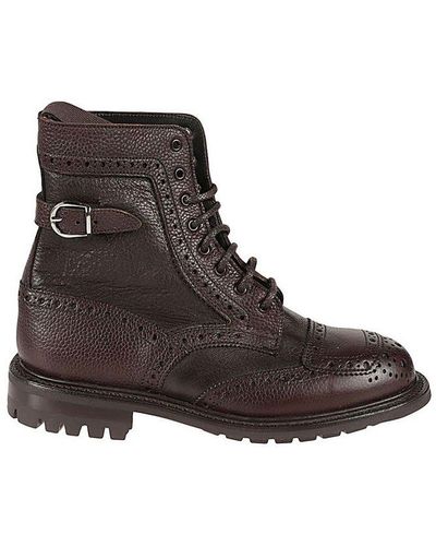 Tricker's Maria Lace-up Boots - Brown