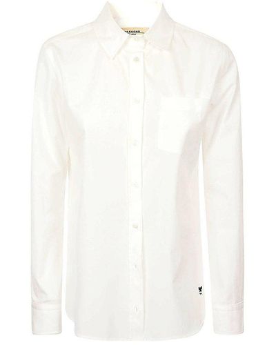 Weekend by Maxmara Buttoned Poplin Shirt - White