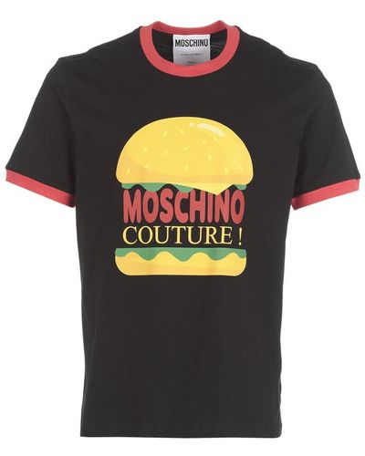 Moschino T-shirts And Polos Black - Multicolour