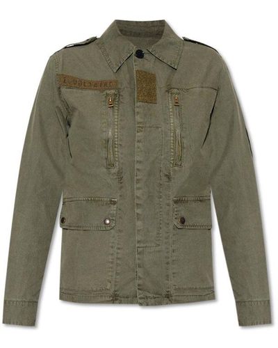 Zadig & Voltaire Jacket With Pockets, - Green