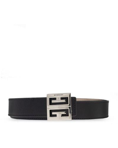 Givenchy 4g Buckle Belt - White