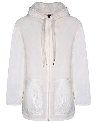 Moncler Etiache Zip-up Jacket - White