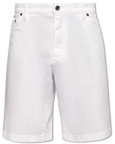 Dolce & Gabbana Denim Shorts, - White