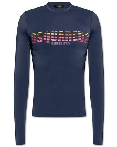 DSquared² Swim T-shirt, - Blue