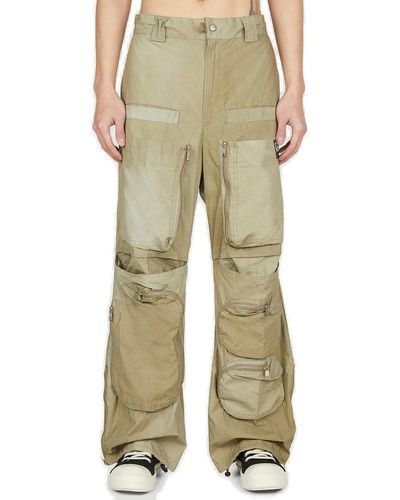 DIESEL P Rezzy Wide-leg Cargo Pants - Natural
