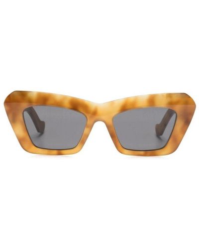 Loewe Cat-eye Frame Sunglasses - Blue