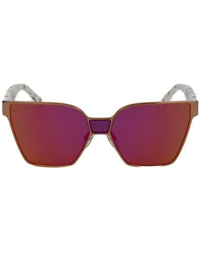 Marc Jacobs Rectangular Frame Sunglasses - Purple