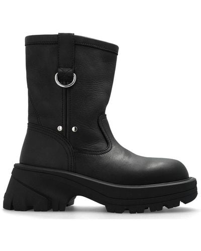 1017 ALYX 9SM D-ring Word Boots - Black