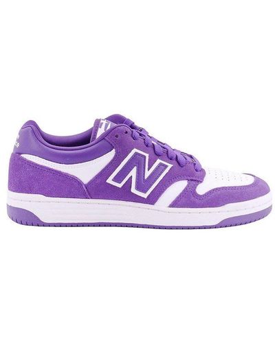 New Balance 480 Lace-up Trainers - Purple