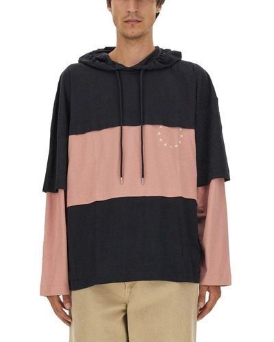 Etudes Studio Pave Europa Drawstring Hoodie - Black