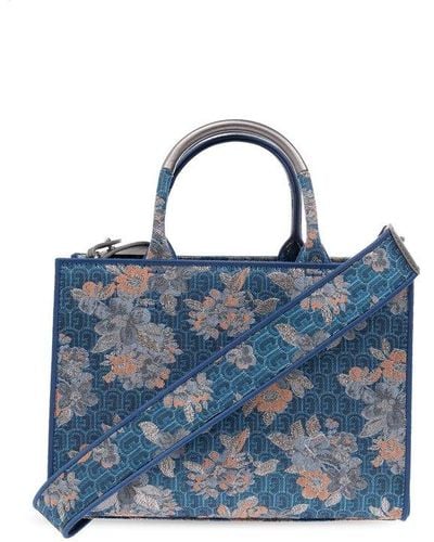 Furla ‘Opportunity Small’ Shopper Bag - Blue