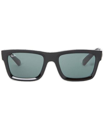 Ray-Ban Warren Rectangular Frame Sunglasses - Gray